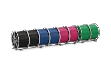 Herpa 055451 - H0 - Kabelrollen mit Rahmen (8 Stück)